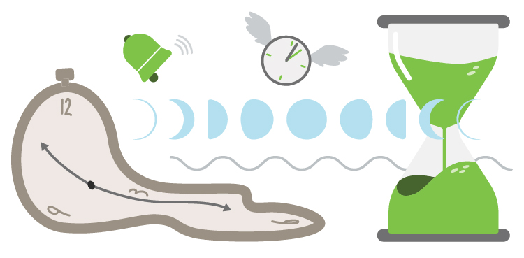 time-symbols-moon-hourglass-clocks