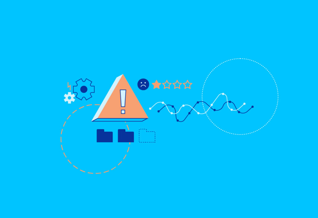 Warning signs of declining law firm intakes, including poor reviews, workflow issues, and falling performance.